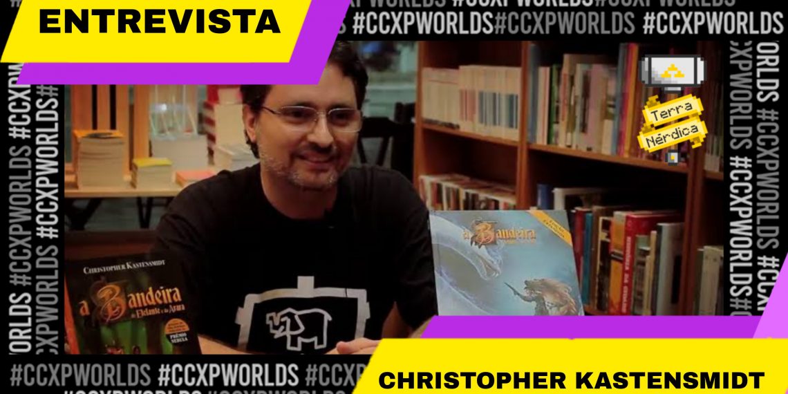 CCXP Worlds | Entrevista com Christopher Kastensmidt de “A Bandeira do Elefante e da Arara”