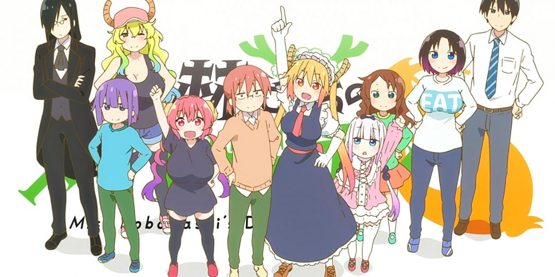 Imagem mostra todos os personagens do anime