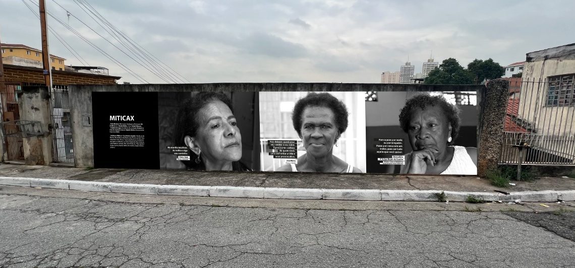 Exposição Míticax intervém nos muros da Zona Norte de SP ao retratar grandes personalidades femininas da comunidade