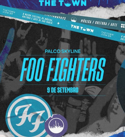 The Town | Foo Fighters é a primeira banda internacional confirmada no festival