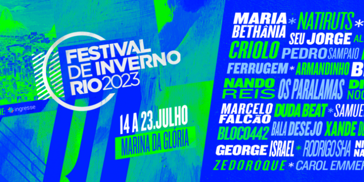 PRIO FESTIVAL DE INVERNO RIO | De 14 a 23 de julho, festival ocupará a Marina da Glória e com grandes nomes da música brasileira.