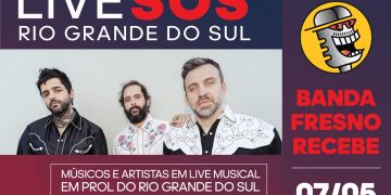SOS RS | Fresno e Podpah se unem em live solidária em prol do Rio Grande do Sul