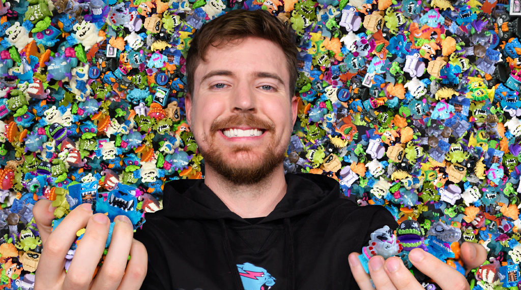 MrBeast | O maior Youtuber do mundo, chega ao Brasil com linha exclusiva de brinquedos da Candide