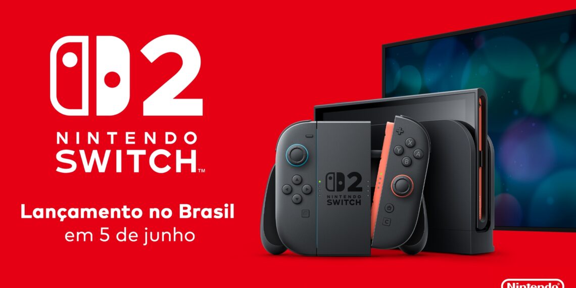 Nintendo | Switch 2 chega ao Brasil em 5 de junho com Mario Kart World e Donkey Kong Bananza